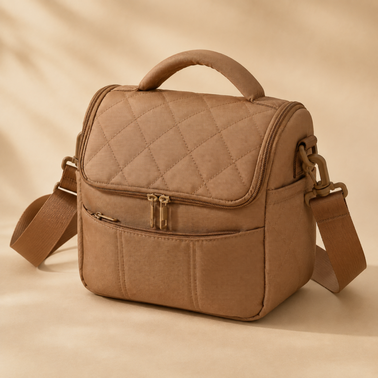 Custom Oxford Insulated Lunch Bag with Shoulder Strap