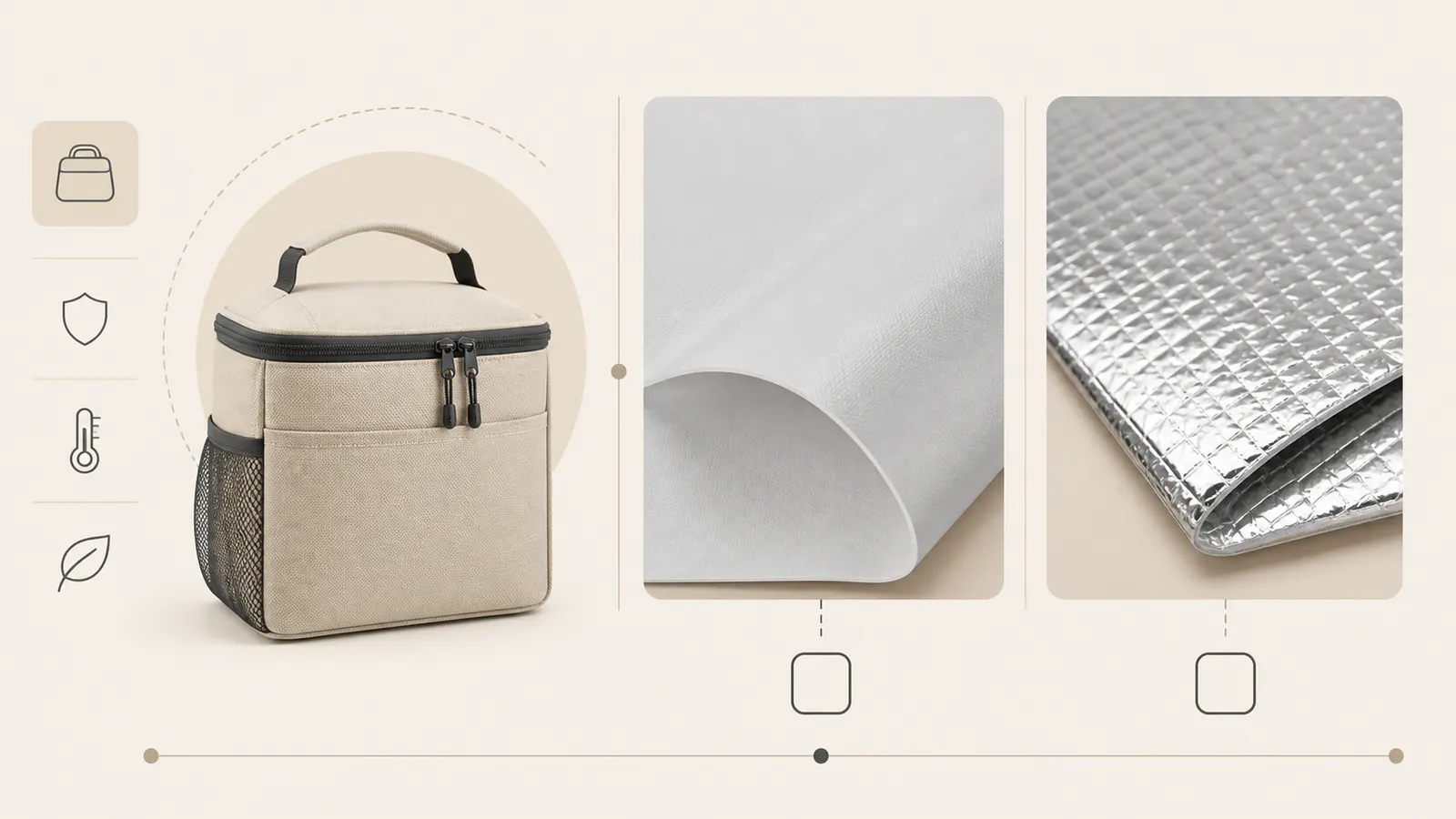 Buyer checklist for choosing PEVA or aluminum foil lining